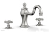 Phylrich MARVELLE Deck Tub Set - Cross Handles 162-40
