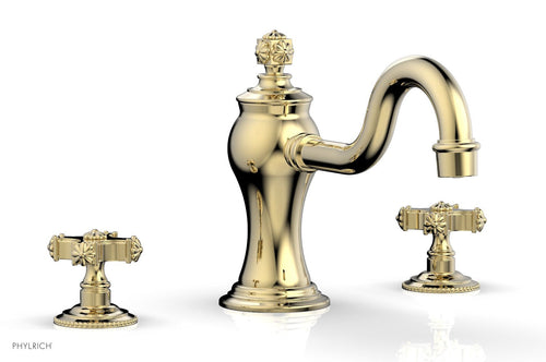 Phylrich MARVELLE Deck Tub Set - Cross Handles 162-40
