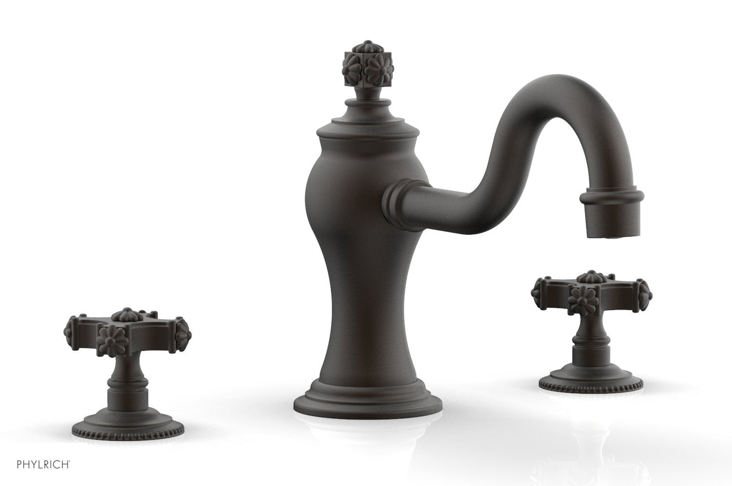 Phylrich MARVELLE Deck Tub Set - Cross Handles 162-40