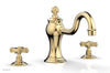 Phylrich MARVELLE Deck Tub Set - Cross Handles 162-40