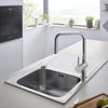 Grohe Minta Single-Handle Pull Down Kitchen Faucet Dual Spray 1.75 Gpm - Golzar Home