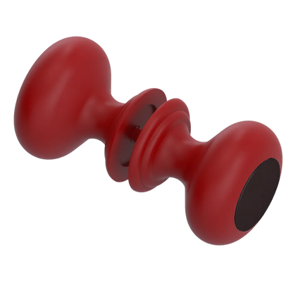 Rubinet Shower Door Knob (set) Maroon