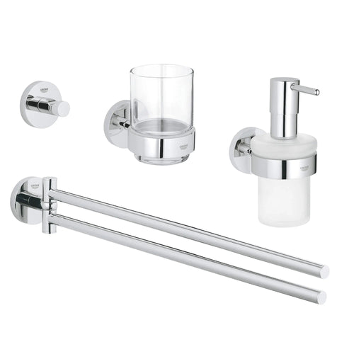 Grohe Essentials 4-In-1 Accessory Set
