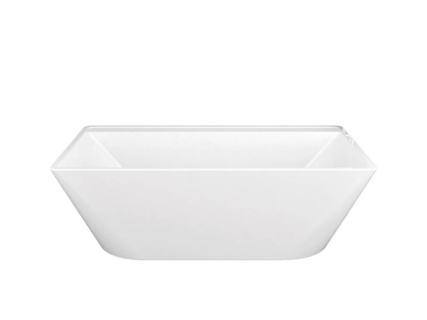 Oceania Rupert Back to Wall Freestanding Bath