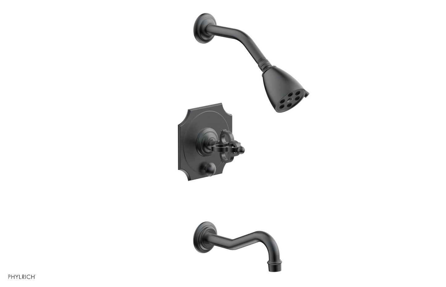 Phylrich COURONNE Pressure Balance Tub and Shower Set 163-26