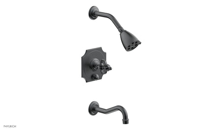 Phylrich COURONNE Pressure Balance Tub and Shower Set 163-26