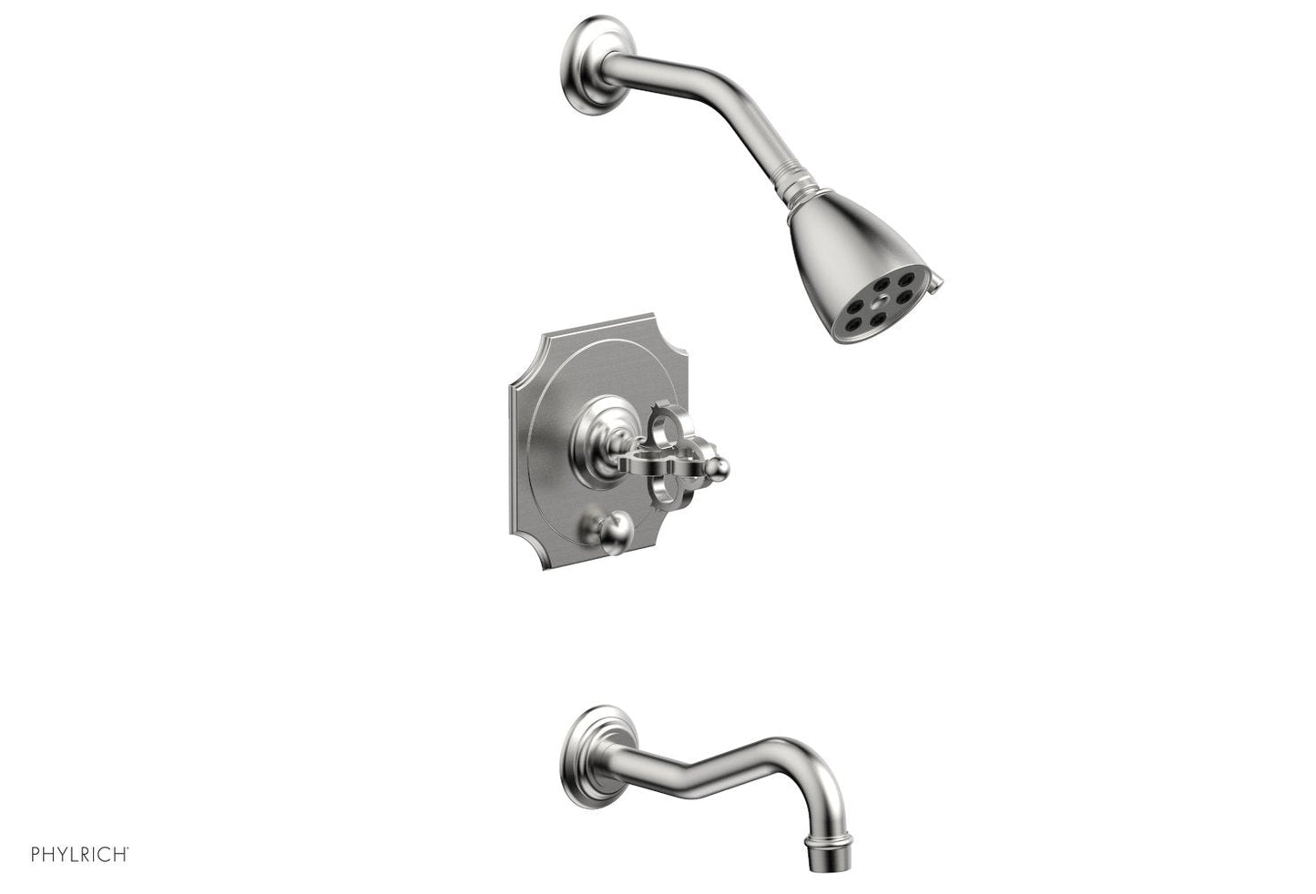 Phylrich COURONNE Pressure Balance Tub and Shower Set 163-26