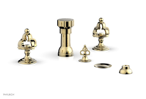 Phylrich COURONNE Four Hole Bidet Set 163-60