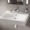 Grohe EUROCUBE® Wall Mount 24” Bathroom Sink, 1-Hole - Golzar Home