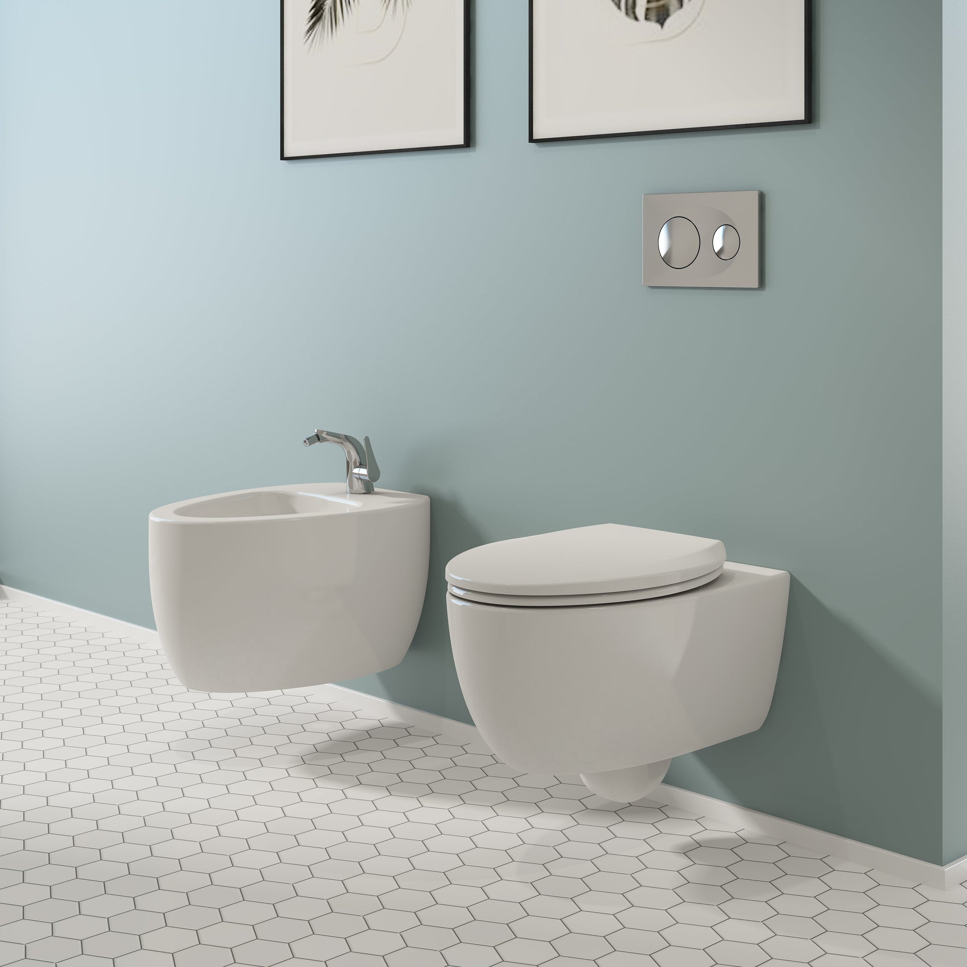 BOCCHI Wall mounted toilet