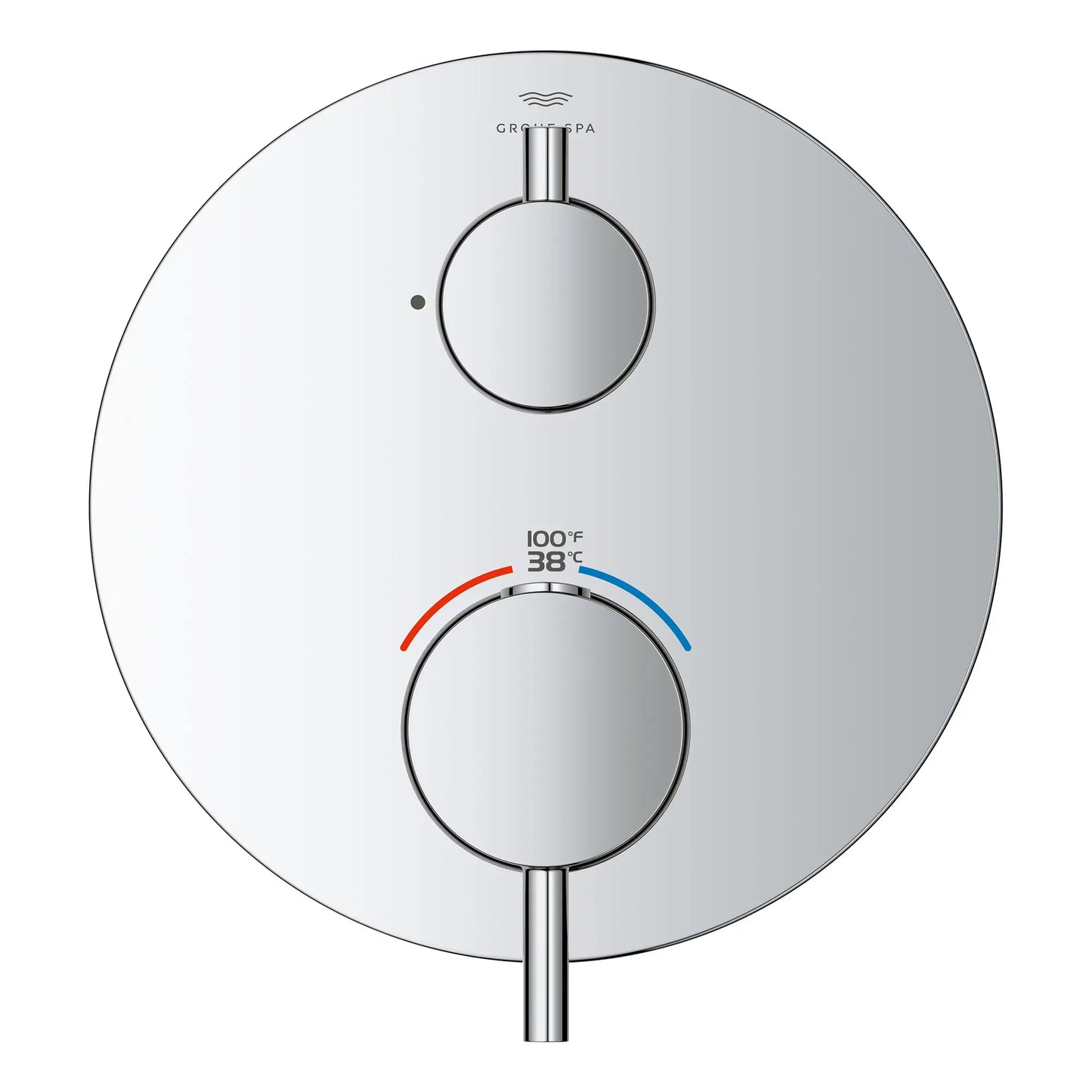 Grohe Atrio New Single Function 2-Handle Thermostatic Valve Trim