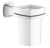 GROHE Grandera Ceramic Tumbler with Holder – 40626
