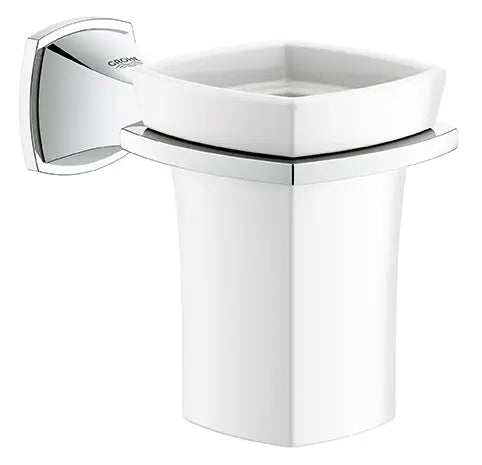 GROHE Grandera Ceramic Tumbler with Holder – 40626