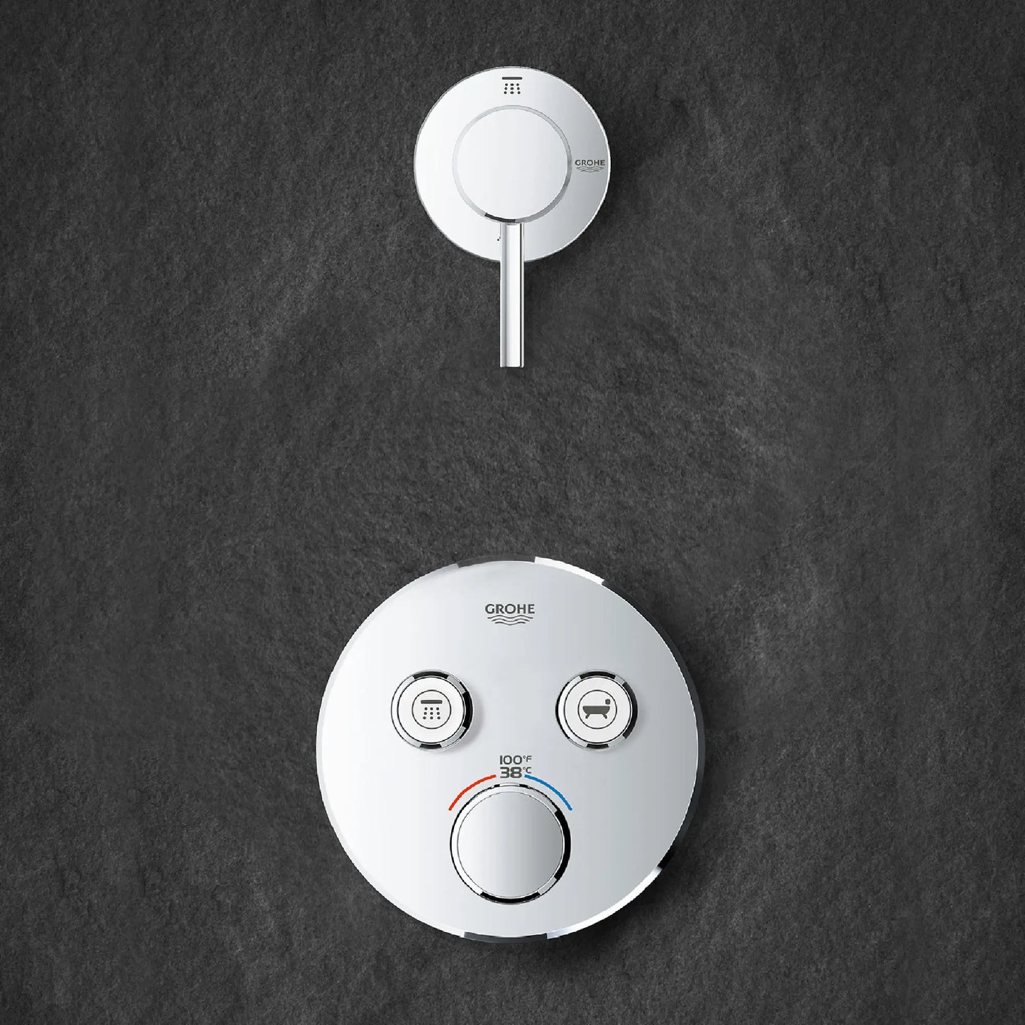 Grohe Dual Function Thermostatic Valve Trim