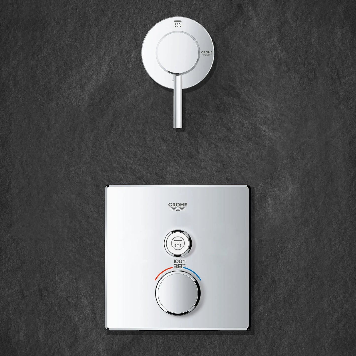 Concetto™ 2-Way Diverter Trim for Shower Head & Hand Shower