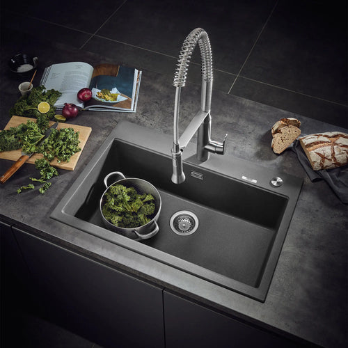 K7 Single-Handle Semi-Pro Dual Spray Kitchen Faucet 6.6 L/Min - Golzar Home