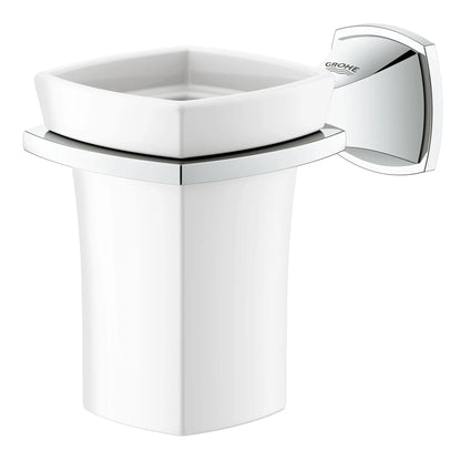 GROHE Grandera Ceramic Tumbler with Holder – 40626