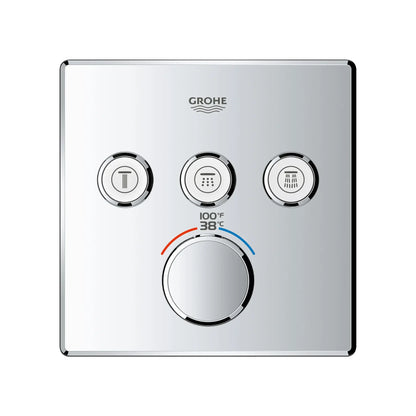 Grohe Triple Function Thermostatic Valve Trim