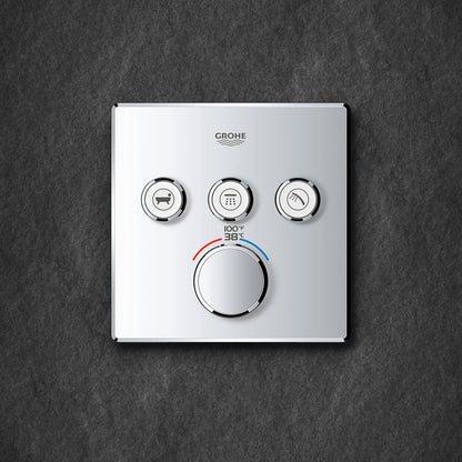 Grohe Triple Function Thermostatic Valve Trim