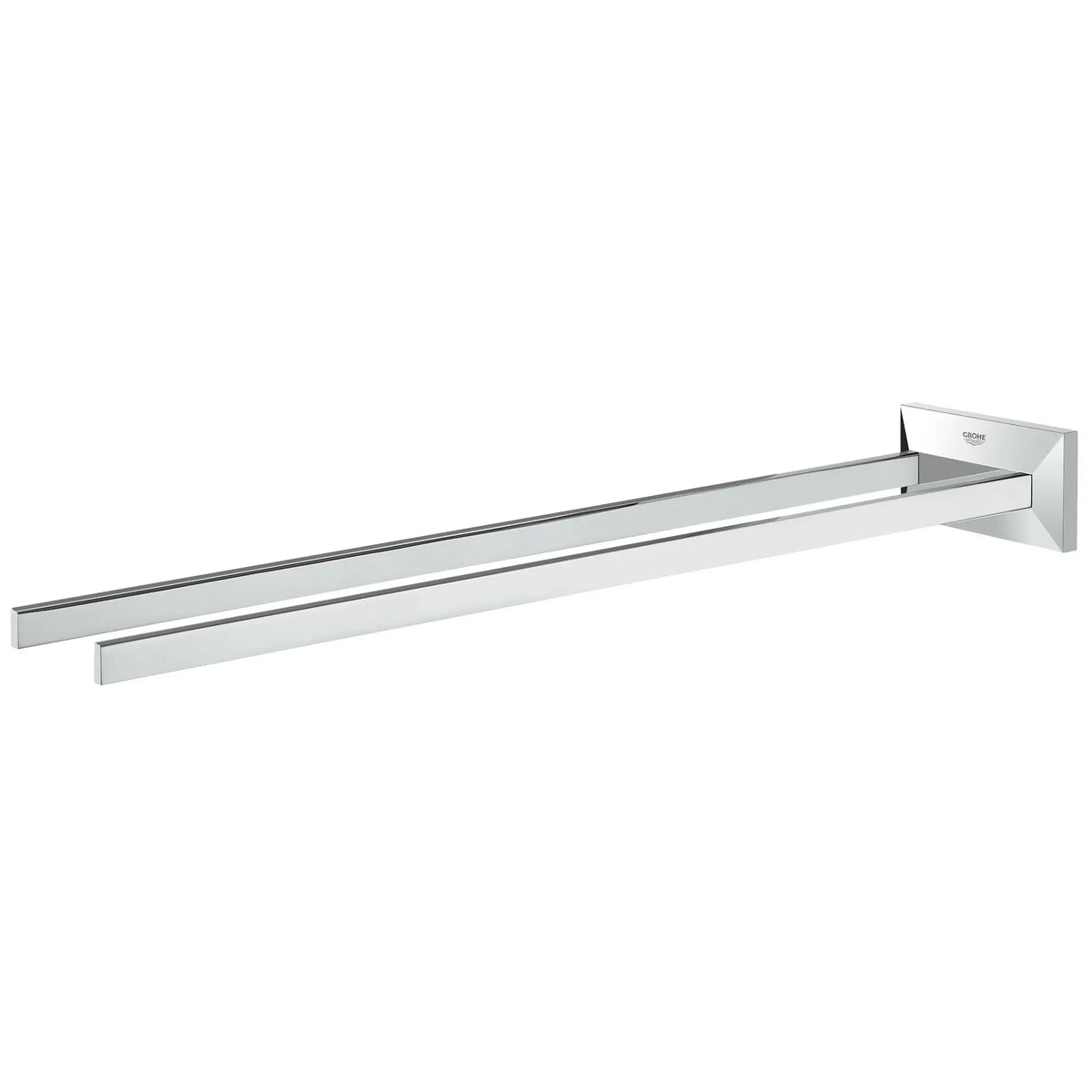 GROHE Allure Brilliant 17" Two-Arm Towel Bar – 40496