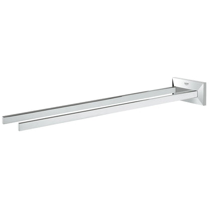 GROHE Allure Brilliant 17" Two-Arm Towel Bar – 40496