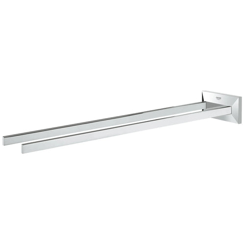 GROHE Allure Brilliant 17" Two-Arm Towel Bar – 40496