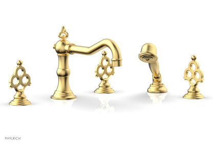 Phylrich MAISON Deck Tub Set with Hand Shower 164-48