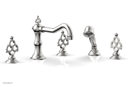 Phylrich MAISON Deck Tub Set with Hand Shower 164-48