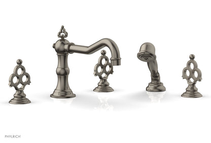 Phylrich MAISON Deck Tub Set with Hand Shower 164-48