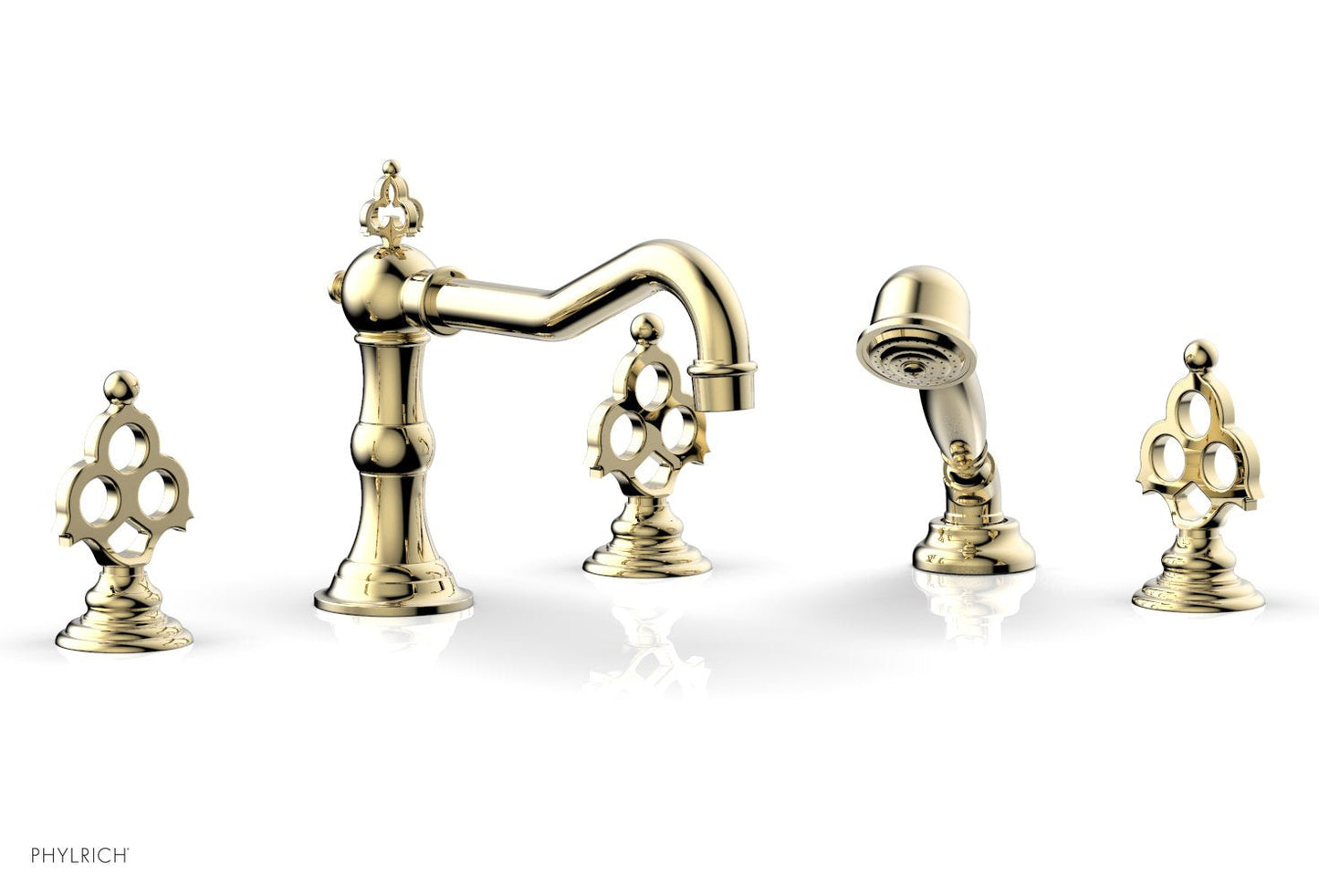Phylrich MAISON Deck Tub Set with Hand Shower 164-48