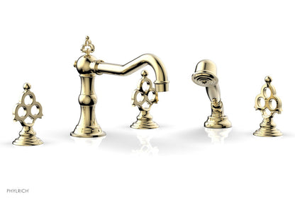 Phylrich MAISON Deck Tub Set with Hand Shower 164-48