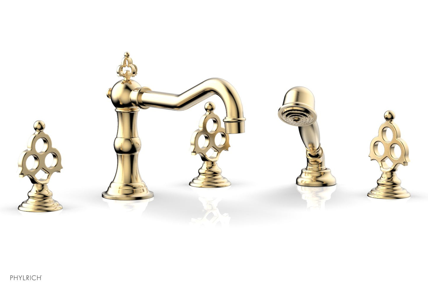 Phylrich MAISON Deck Tub Set with Hand Shower 164-48