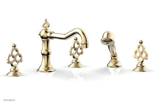 Phylrich MAISON Deck Tub Set with Hand Shower 164-48