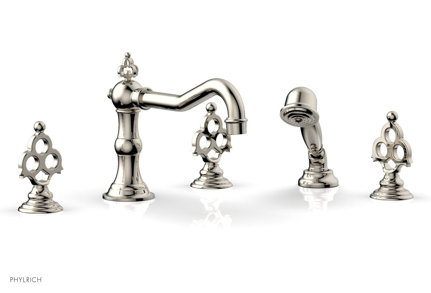 Phylrich MAISON Deck Tub Set with Hand Shower 164-48