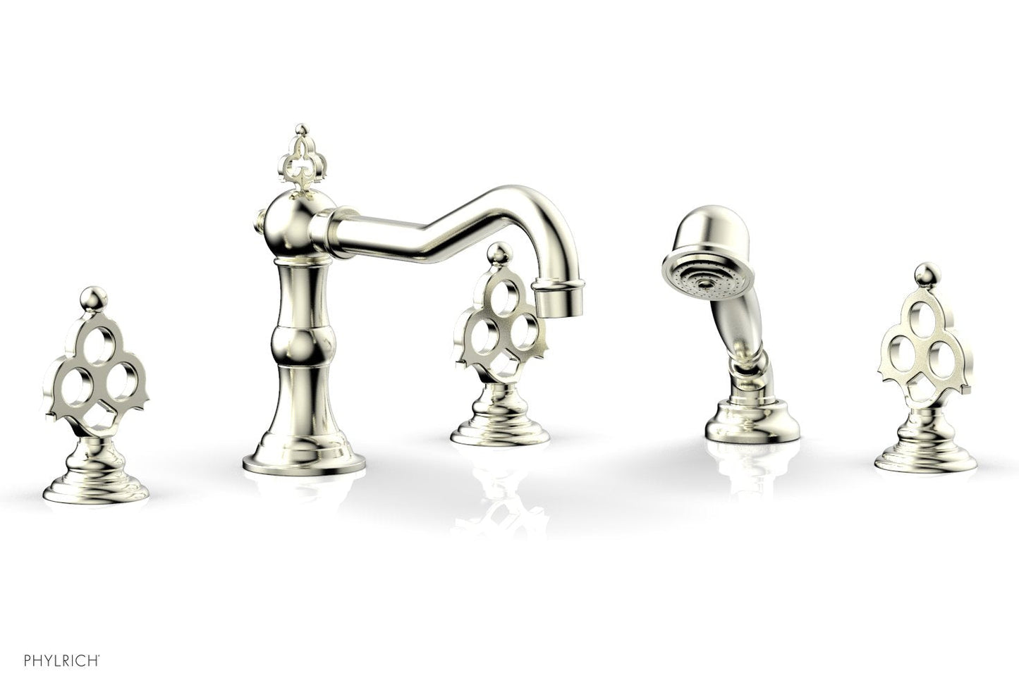 Phylrich MAISON Deck Tub Set with Hand Shower 164-48