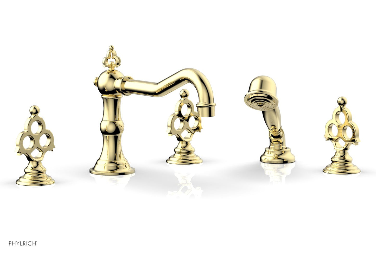Phylrich MAISON Deck Tub Set with Hand Shower 164-48
