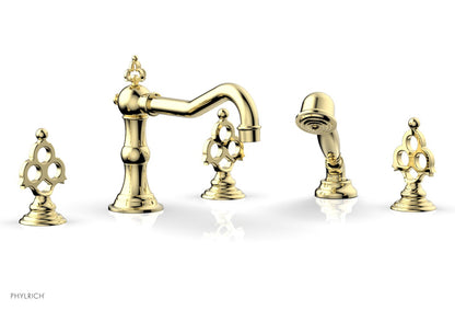 Phylrich MAISON Deck Tub Set with Hand Shower 164-48