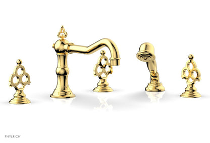 Phylrich MAISON Deck Tub Set with Hand Shower 164-48