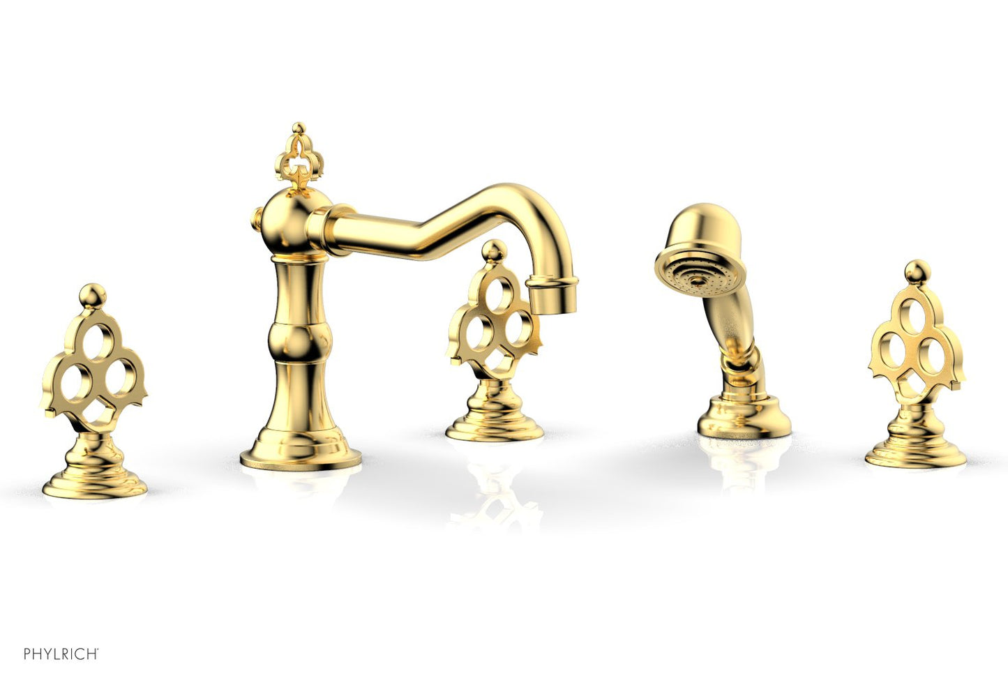 Phylrich MAISON Deck Tub Set with Hand Shower 164-48