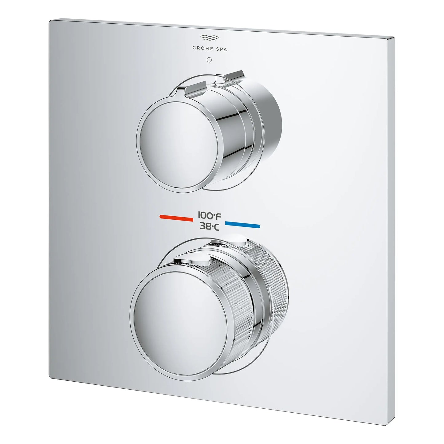 Grohe Allure New Single Function 2-Handle Thermostatic Valve Trim - Golzar Home