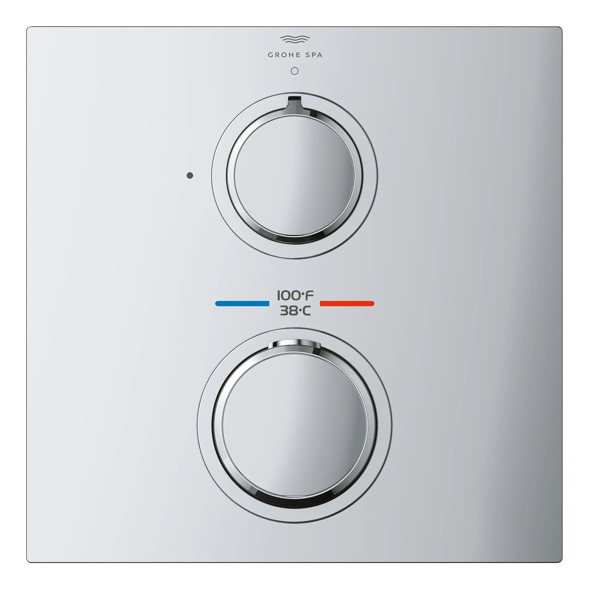 Grohe Allure New Single Function 2-Handle Thermostatic Valve Trim - Golzar Home