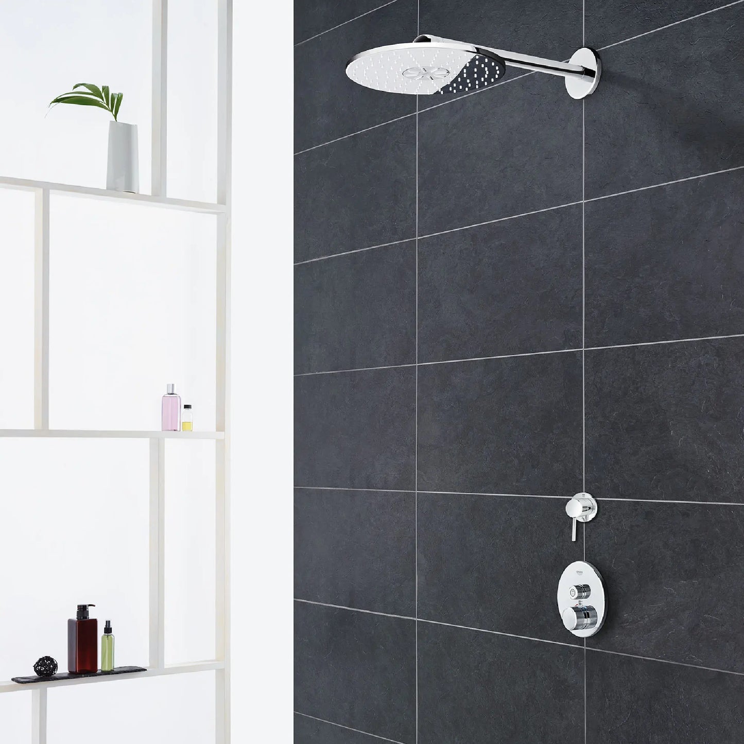 Concetto™ 2-Way Diverter Trim for Shower Head & Hand Shower