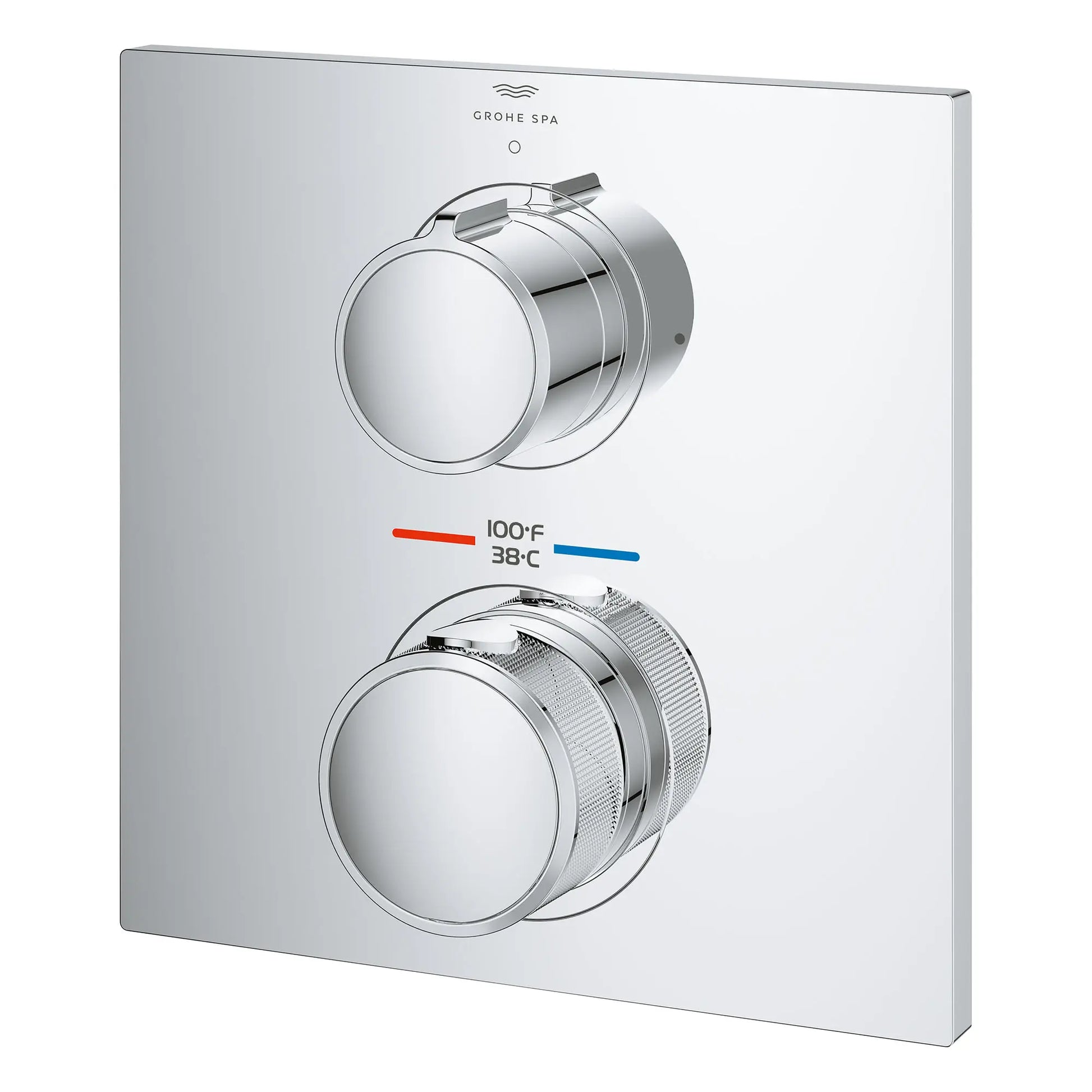 Grohe Allure New Dual Function 2-Handle Thermostatic Valve Trim - Golzar Home