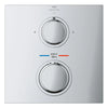 Grohe Allure New Dual Function 2-Handle Thermostatic Valve Trim - Golzar Home
