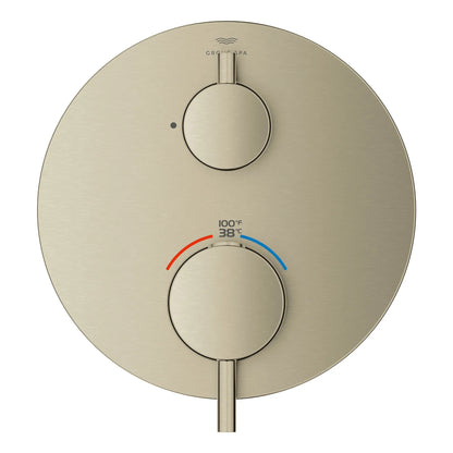 Grohe Atrio New Single Function 2-Handle Thermostatic Valve Trim