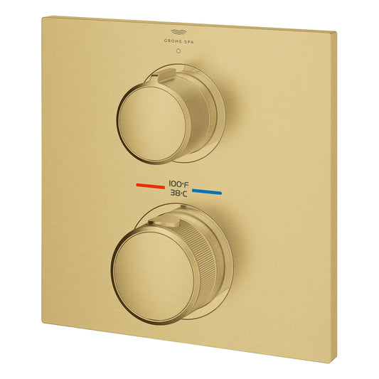 Grohe Allure New Single Function 2-Handle Thermostatic Valve Trim - Golzar Home