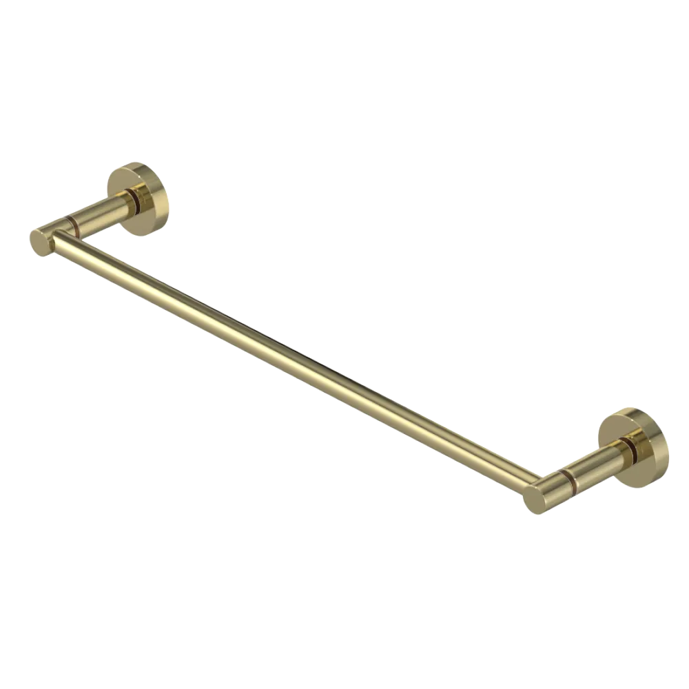 Rubinet Towel Bar 18" Natural Brass