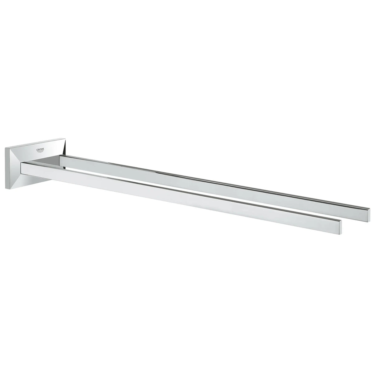 GROHE Allure Brilliant 17" Two-Arm Towel Bar – 40496