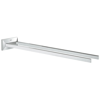 GROHE Allure Brilliant 17" Two-Arm Towel Bar – 40496