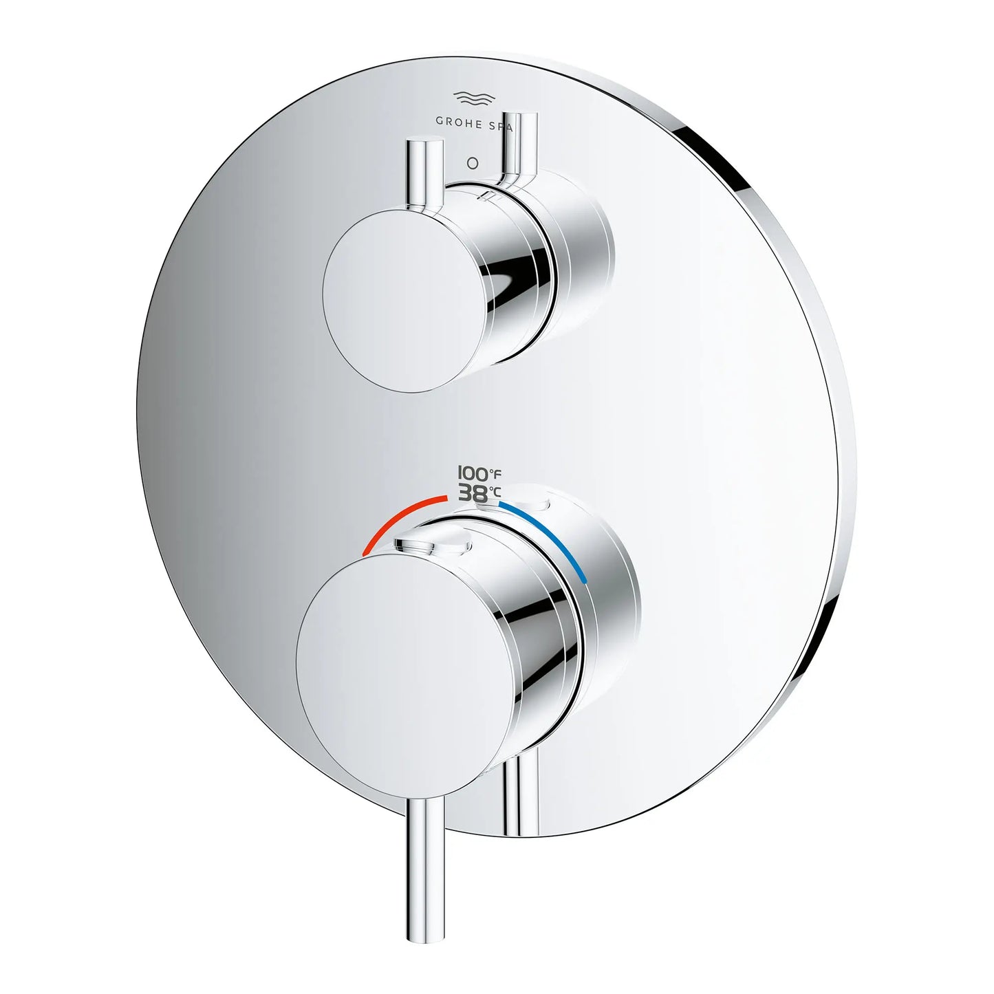 Grohe Atrio New Single Function 2-Handle Thermostatic Valve Trim